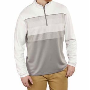 Bollé Men’s 1/4 Zip Golf Pullover Jacket Stand Up Collar Neutral NEW